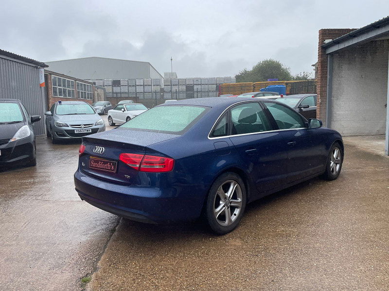 Audi A4 2.0 TDI SE Saloon 4dr Diesel Manual Euro 5 (s/s) (143 ps) Only 56k 5 Services 4dr Manual 2025