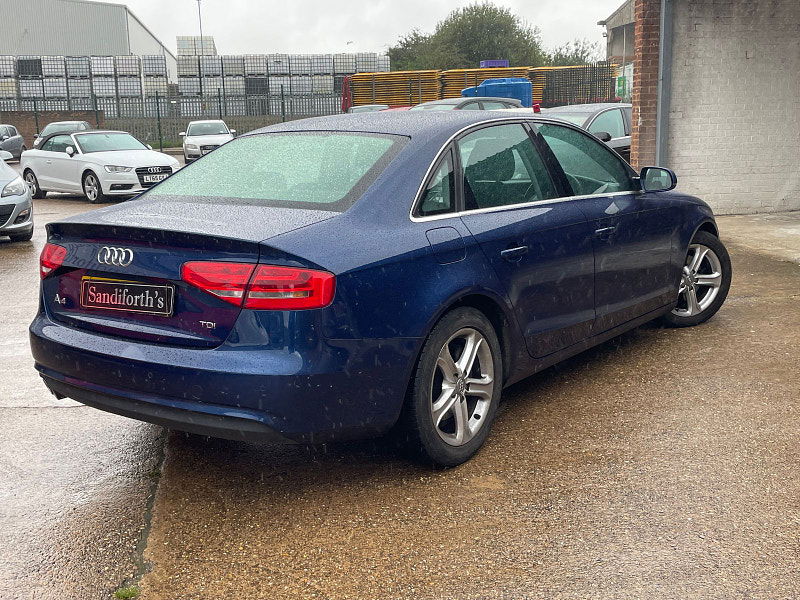 Audi A4 2.0 TDI SE Saloon 4dr Diesel Manual Euro 5 (s/s) (143 ps) Only 56k 5 Services 4dr Manual 2025