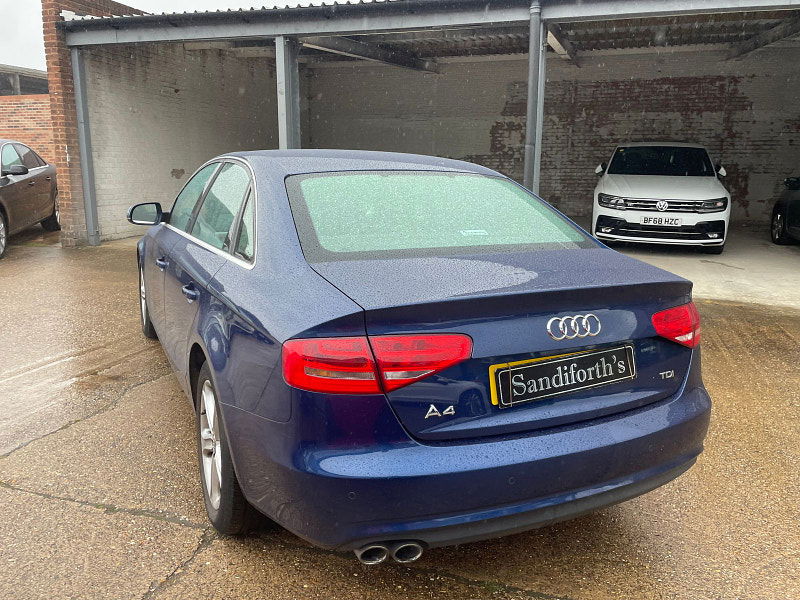 Audi A4 2.0 TDI SE Saloon 4dr Diesel Manual Euro 5 (s/s) (143 ps) Only 56k 5 Services 4dr Manual 2025