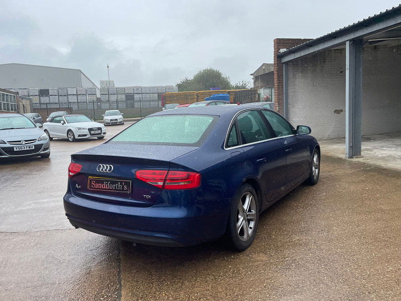 Audi A4 2.0 TDI SE Saloon 4dr Diesel Manual Euro 5 (s/s) (143 ps) Only 56k 5 Services 4dr Manual 2025