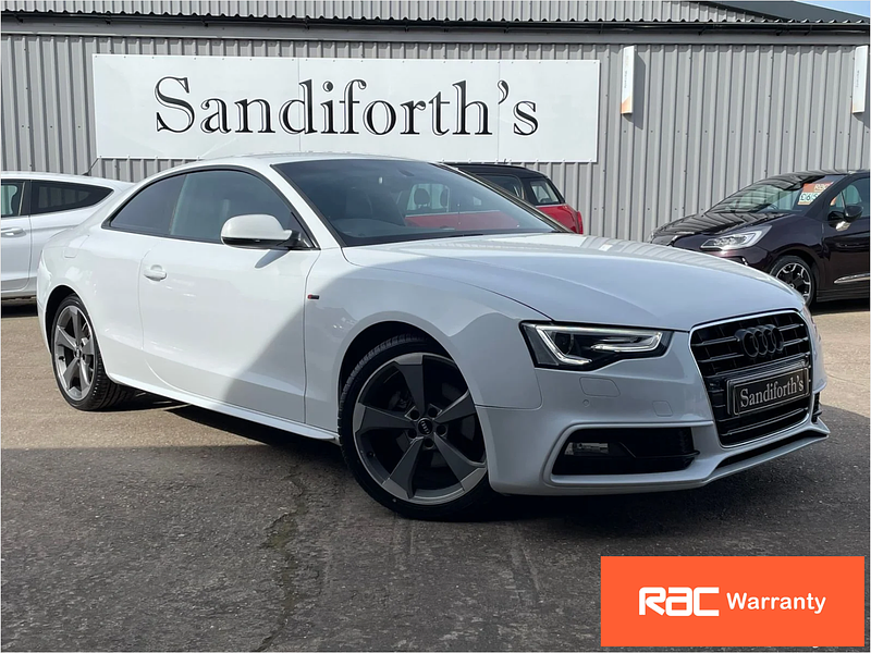 Audi A5 1.8 TFSI S line Coupe 2dr Petrol Manual Euro 6 (s/s) (177 ps) 5 SERVICES, NAV 2dr Manual 2025