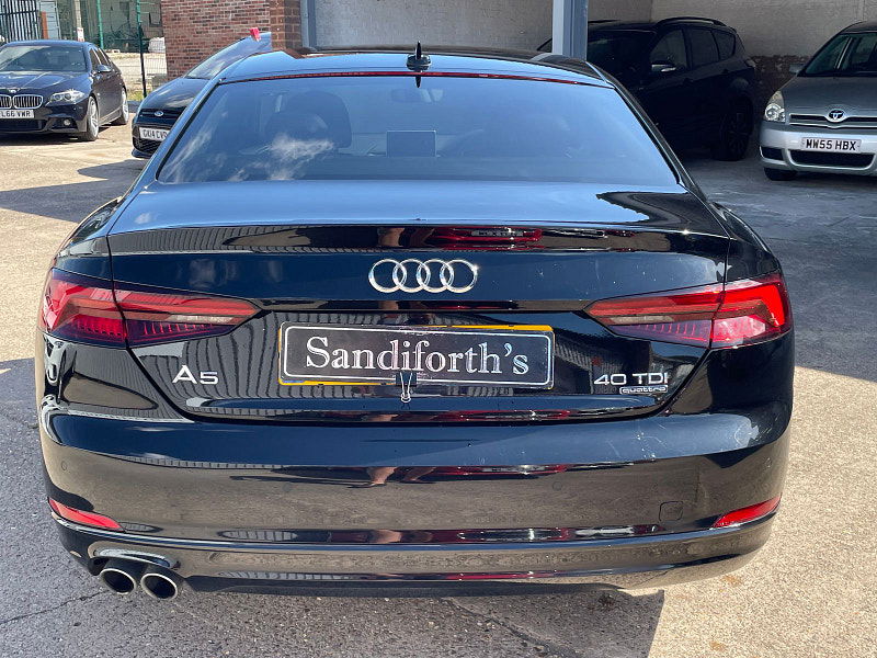 Audi A5 2.0 TDI 40 Sport Coupe 2dr Diesel S Tronic quattro Euro 6 (s/s) (190 ps) 2dr Automatic 2025
