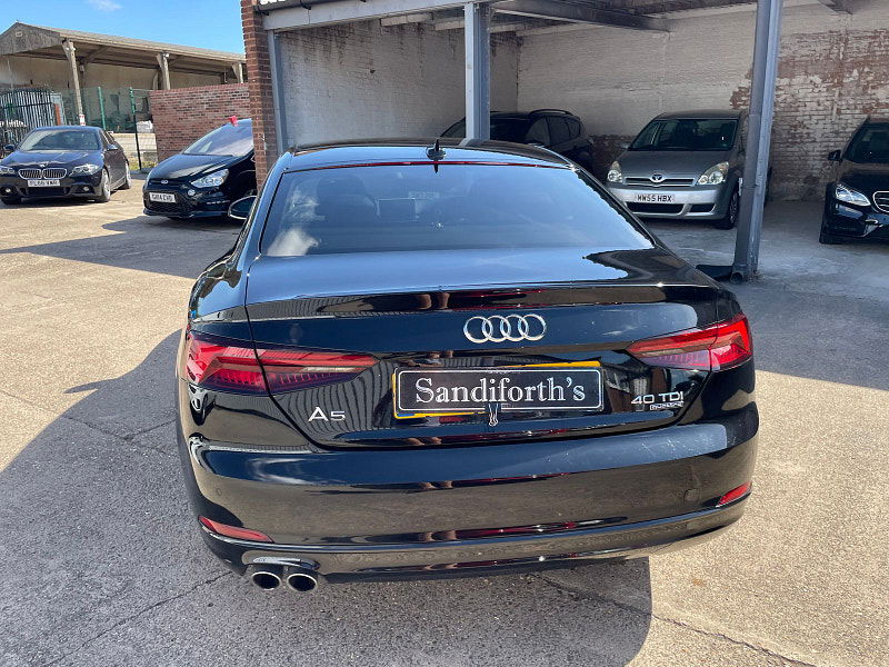 Audi A5 2.0 TDI 40 Sport Coupe 2dr Diesel S Tronic quattro Euro 6 (s/s) (190 ps) 2dr Automatic 2025