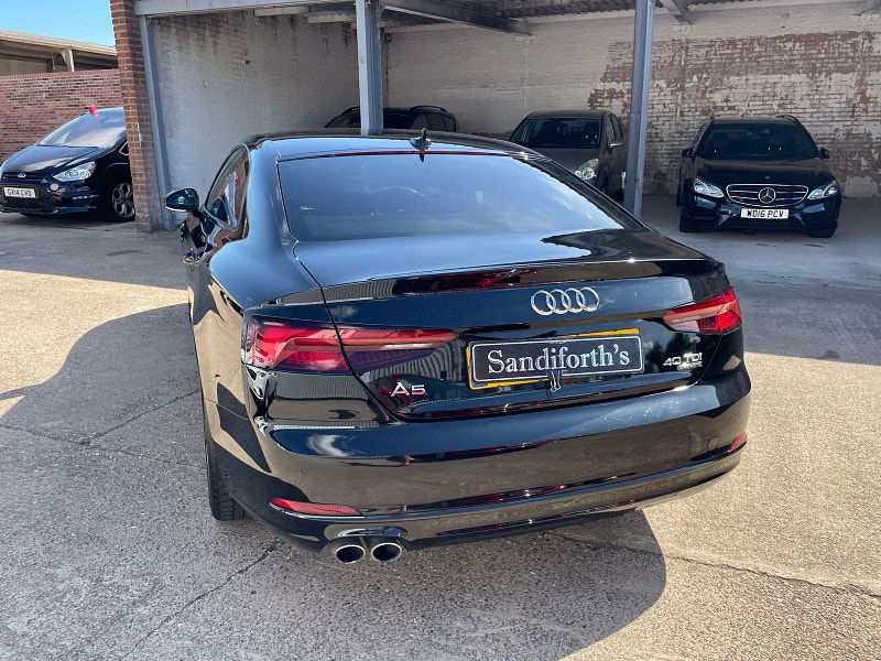 Audi A5 2.0 TDI 40 Sport Coupe 2dr Diesel S Tronic quattro Euro 6 (s/s) (190 ps) 2dr Automatic 2025