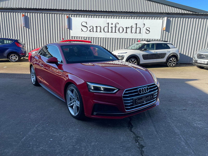 Audi A5 2.0 TDI S line Coupe 2dr Diesel S Tronic Euro 6 (s/s) (190 ps) 2dr Automatic 2025