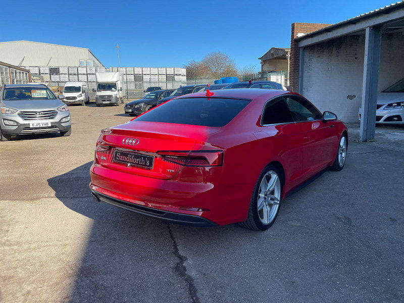 Audi A5 2.0 TDI S line Coupe 2dr Diesel S Tronic Euro 6 (s/s) (190 ps) 2dr Automatic 2025