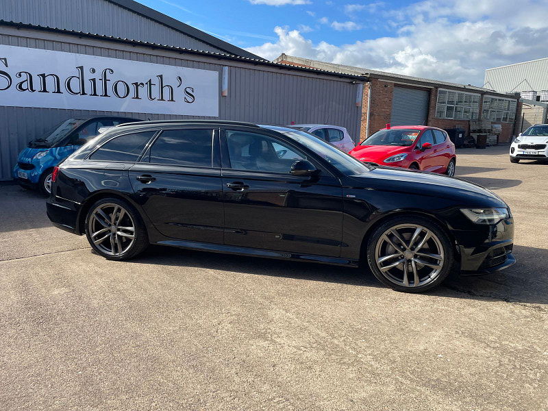 Audi A6 Avant 3.0 TDI V6 Black Edition Estate 5dr Diesel S Tronic quattro Euro 6 (s/s) (218 ps) 5dr Automatic 2025