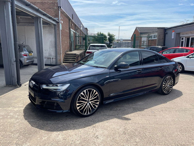 Audi A6 Saloon 2.0 TDI ultra Black Edition Saloon 4dr Diesel S Tronic Euro 6 (s/s) (190 ps) 7 Services,  4dr Automatic 2024