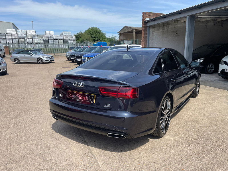 Audi A6 Saloon 2.0 TDI ultra Black Edition Saloon 4dr Diesel S Tronic Euro 6 (s/s) (190 ps) 7 Services,  4dr Automatic 2024