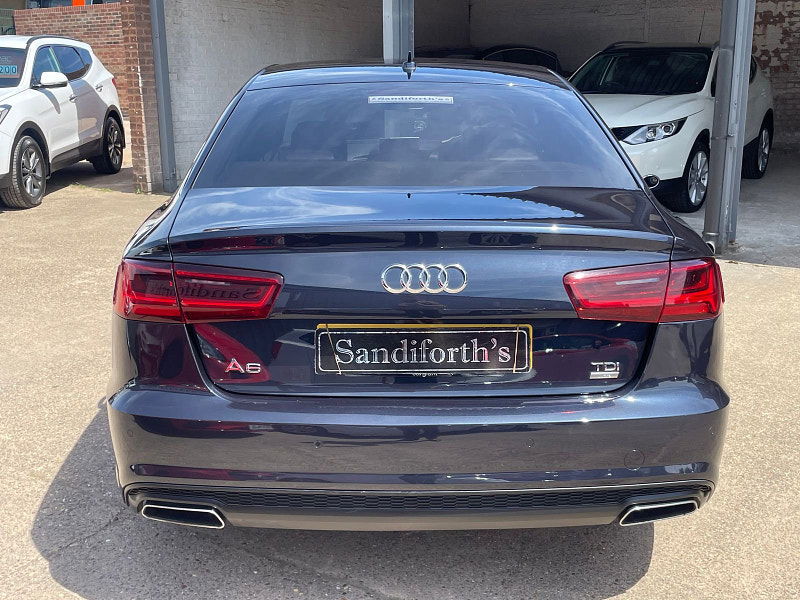 Audi A6 Saloon 2.0 TDI ultra Black Edition Saloon 4dr Diesel S Tronic Euro 6 (s/s) (190 ps) 7 Services,  4dr Automatic 2024