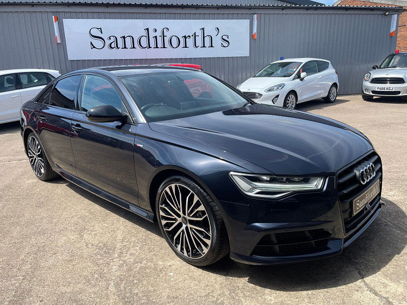 Audi A6 Saloon 2.0 TDI ultra Black Edition Saloon 4dr Diesel S Tronic Euro 6 (s/s) (190 ps) 7 Services,  4dr Automatic 2024