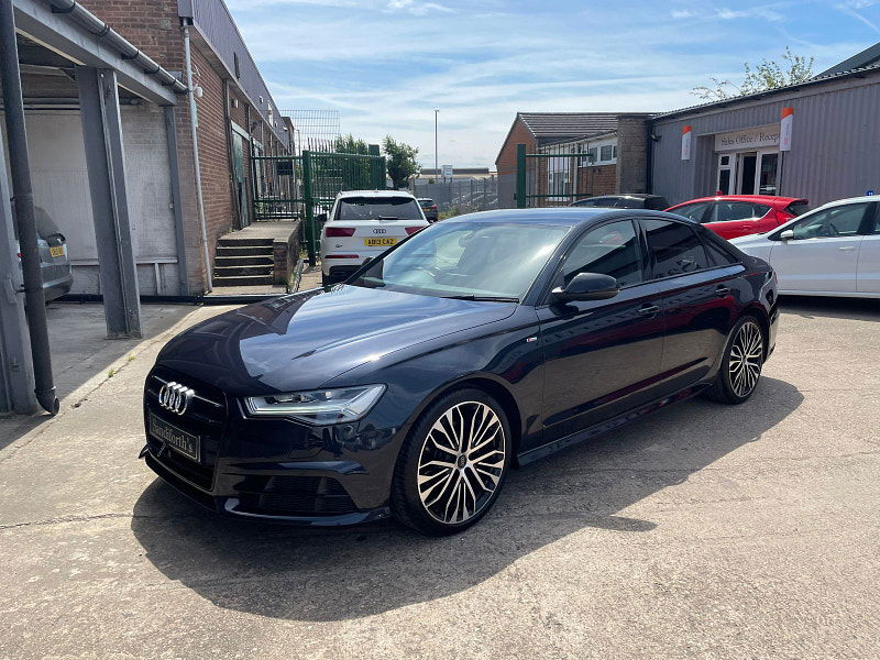 Audi A6 Saloon 2.0 TDI ultra Black Edition Saloon 4dr Diesel S Tronic Euro 6 (s/s) (190 ps) 7 Services,  4dr Automatic 2024