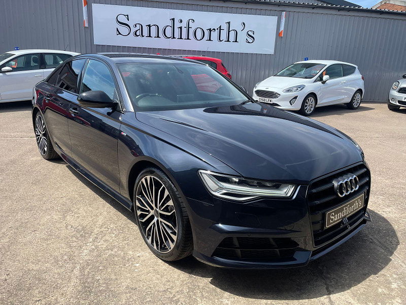 Audi A6 Saloon 2.0 TDI ultra Black Edition Saloon 4dr Diesel S Tronic Euro 6 (s/s) (190 ps) 7 Services,  4dr Automatic 2024