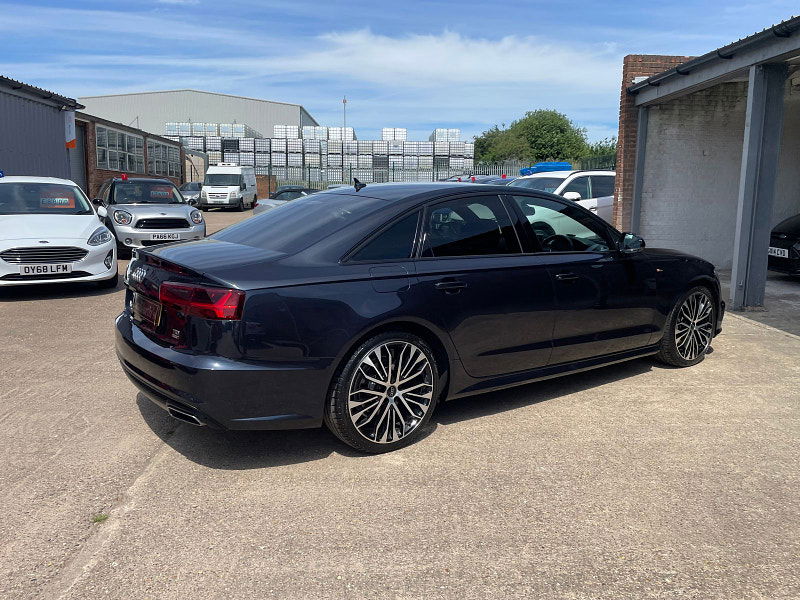 Audi A6 Saloon 2.0 TDI ultra Black Edition Saloon 4dr Diesel S Tronic Euro 6 (s/s) (190 ps) 7 Services,  4dr Automatic 2024