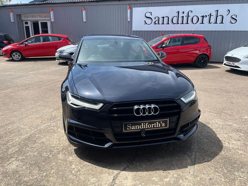 Audi A6 Saloon 2.0 TDI ultra Black Edition Saloon 4dr Diesel S Tronic Euro 6 (s/s) (190 ps) 7 Services,  4dr Automatic 2024