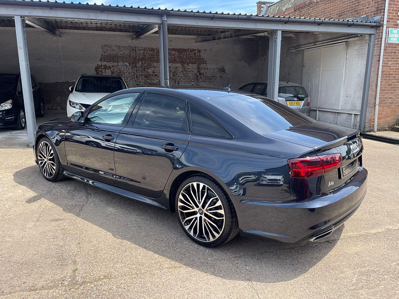 Audi A6 Saloon 2.0 TDI ultra Black Edition Saloon 4dr Diesel S Tronic Euro 6 (s/s) (190 ps) 7 Services,  4dr Automatic 2024