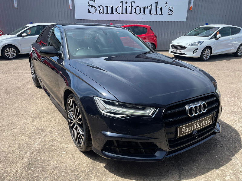 Audi A6 Saloon 2.0 TDI ultra Black Edition Saloon 4dr Diesel S Tronic Euro 6 (s/s) (190 ps) 7 Services,  4dr Automatic 2024