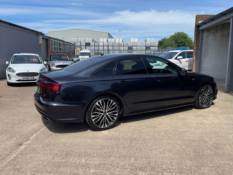 Audi A6 Saloon 2.0 TDI ultra Black Edition Saloon 4dr Diesel S Tronic Euro 6 (s/s) (190 ps) 7 Services,  4dr Automatic 2024