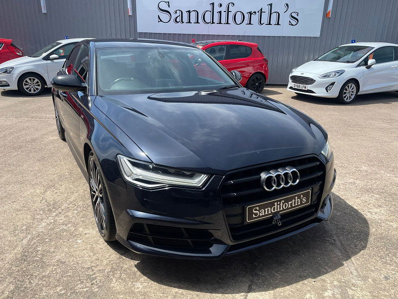 Audi A6 Saloon 2.0 TDI ultra Black Edition Saloon 4dr Diesel S Tronic Euro 6 (s/s) (190 ps) 7 Services,  4dr Automatic 2024