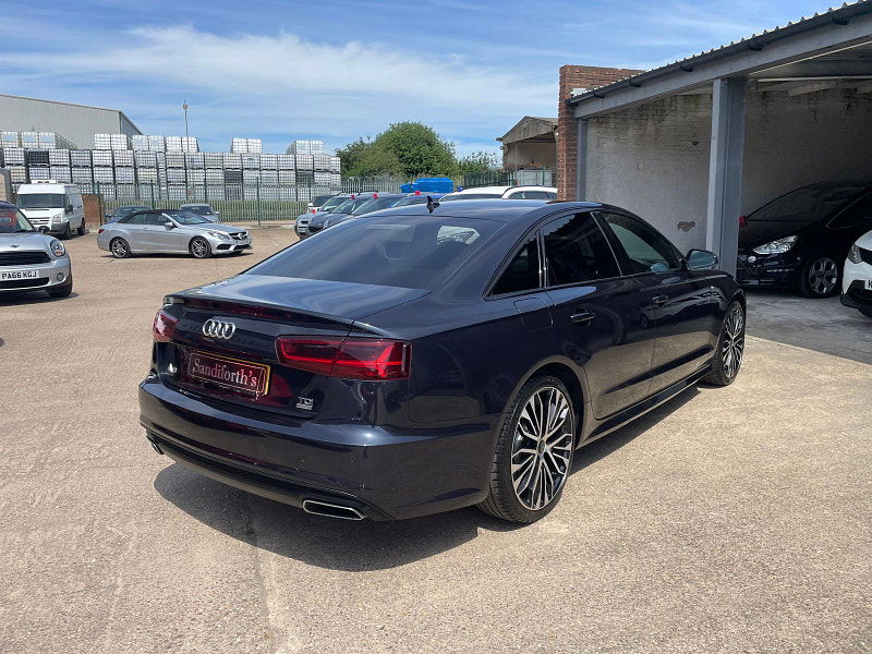 Audi A6 Saloon 2.0 TDI ultra Black Edition Saloon 4dr Diesel S Tronic Euro 6 (s/s) (190 ps) 7 Services,  4dr Automatic 2024