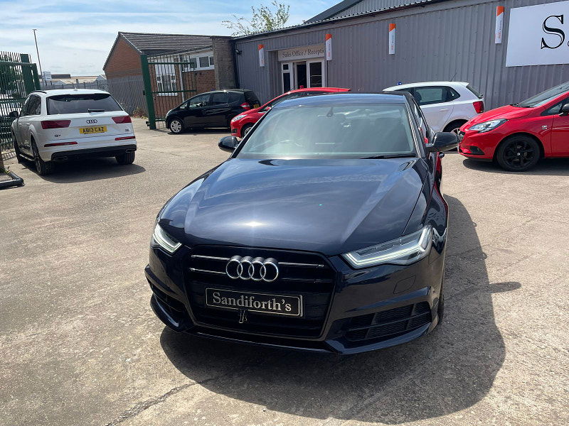 Audi A6 Saloon 2.0 TDI ultra Black Edition Saloon 4dr Diesel S Tronic Euro 6 (s/s) (190 ps) 7 Services,  4dr Automatic 2024