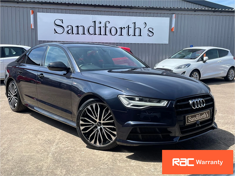 Audi A6 Saloon 2.0 TDI ultra Black Edition Saloon 4dr Diesel S Tronic Euro 6 (s/s) (190 ps) 7 Services,  4dr Automatic 2024