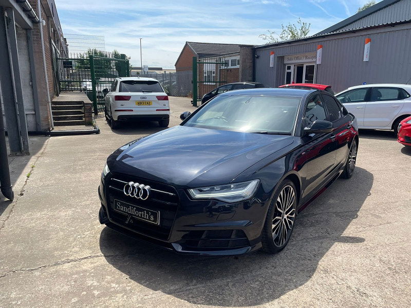 Audi A6 Saloon 2.0 TDI ultra Black Edition Saloon 4dr Diesel S Tronic Euro 6 (s/s) (190 ps) 7 Services,  4dr Automatic 2024