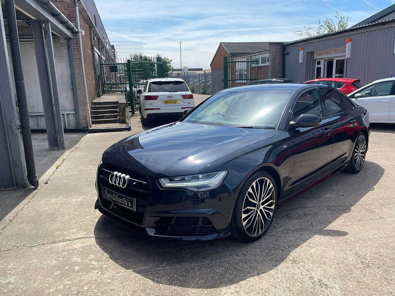 Audi A6 Saloon 2.0 TDI ultra Black Edition Saloon 4dr Diesel S Tronic Euro 6 (s/s) (190 ps) 7 Services,  4dr Automatic 2024