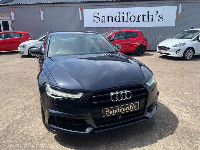 Audi A6 Saloon 2.0 TDI ultra Black Edition Saloon 4dr Diesel S Tronic Euro 6 (s/s) (190 ps) 7 Services,  4dr Automatic 2024