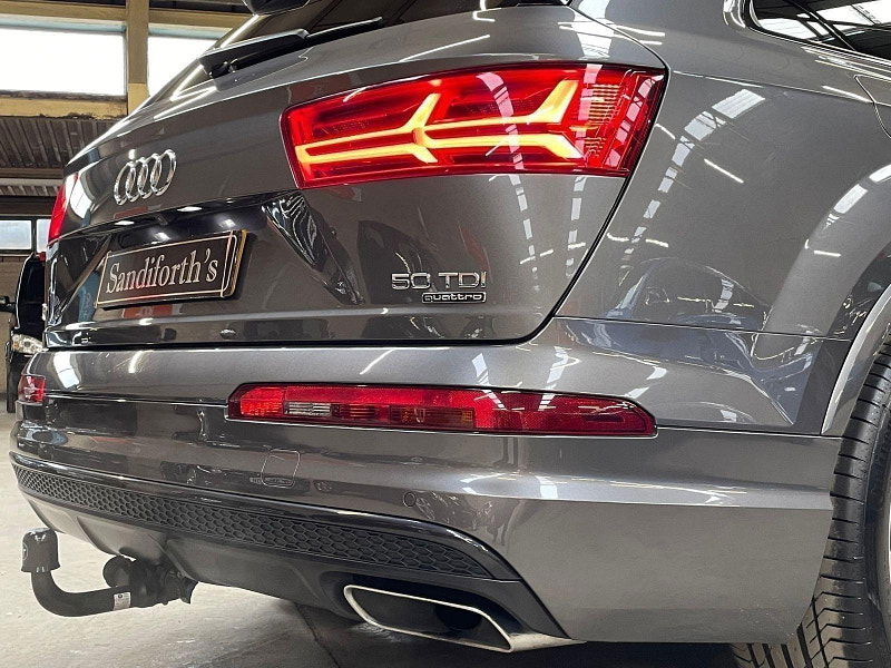 Audi Q7 3.0 TDI QUATTRO BLACK EDITION MHEV 5d 282 BHP SIDE STEPS, 21'S FULL LEATHER 21 INCH 5 SPOKE ALLOYS, BOSE, 5dr Automatic 2025