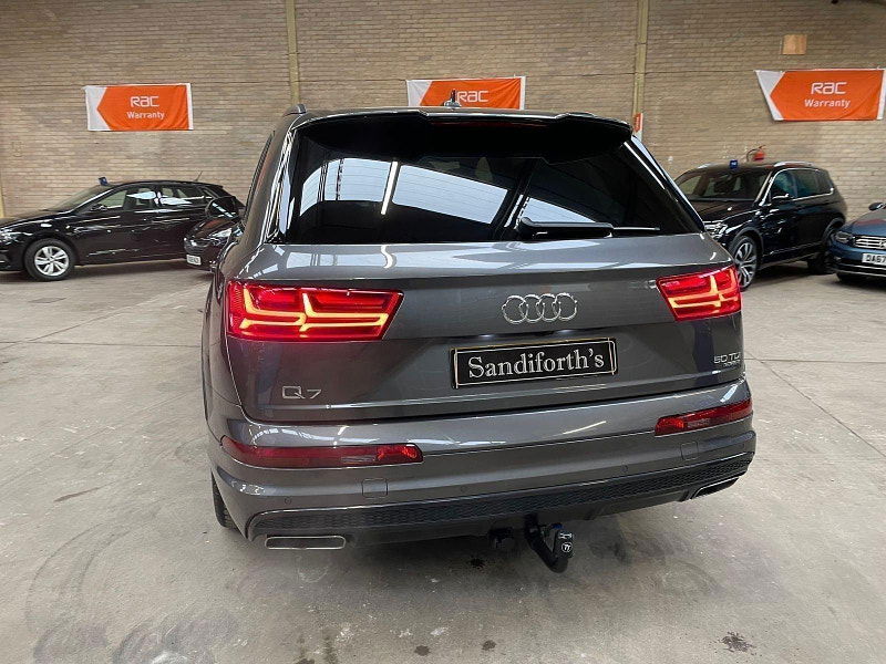 Audi Q7 3.0 TDI QUATTRO BLACK EDITION MHEV 5d 282 BHP SIDE STEPS, 21'S FULL LEATHER 21 INCH 5 SPOKE ALLOYS, BOSE, 5dr Automatic 2025