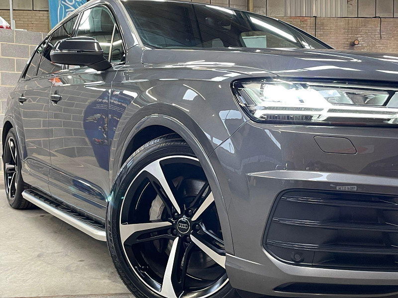 Audi Q7 3.0 TDI QUATTRO BLACK EDITION MHEV 5d 282 BHP SIDE STEPS, 21'S FULL LEATHER 21 INCH 5 SPOKE ALLOYS, BOSE, 5dr Automatic 2025
