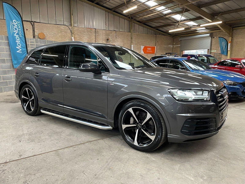 Audi Q7 3.0 TDI QUATTRO BLACK EDITION MHEV 5d 282 BHP SIDE STEPS, 21'S FULL LEATHER 21 INCH 5 SPOKE ALLOYS, BOSE, 5dr Automatic 2025