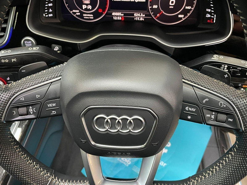 Audi Q7 3.0 TDI QUATTRO BLACK EDITION MHEV 5d 282 BHP SIDE STEPS, 21'S FULL LEATHER 21 INCH 5 SPOKE ALLOYS, BOSE, 5dr Automatic 2025