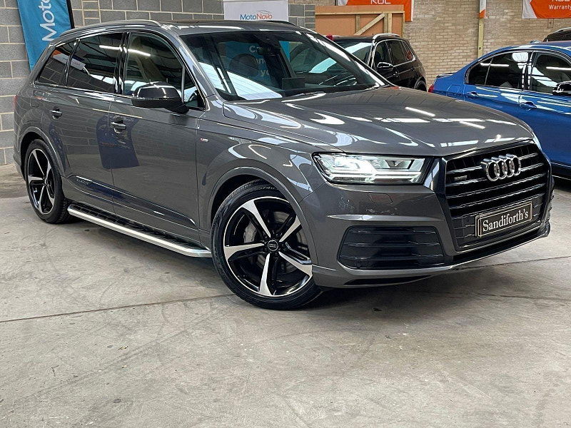 Audi Q7 3.0 TDI QUATTRO BLACK EDITION MHEV 5d 282 BHP SIDE STEPS, 21'S FULL LEATHER 21 INCH 5 SPOKE ALLOYS, BOSE, 5dr Automatic 2025