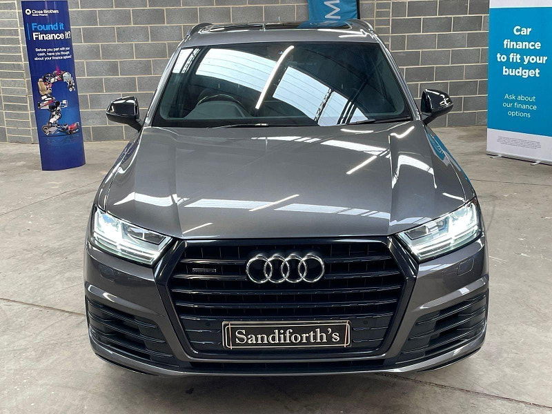 Audi Q7 3.0 TDI QUATTRO BLACK EDITION MHEV 5d 282 BHP SIDE STEPS, 21'S FULL LEATHER 21 INCH 5 SPOKE ALLOYS, BOSE, 5dr Automatic 2025