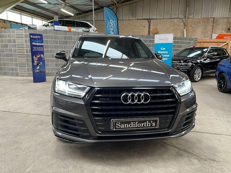 Audi Q7 3.0 TDI QUATTRO BLACK EDITION MHEV 5d 282 BHP SIDE STEPS, 21'S FULL LEATHER 21 INCH 5 SPOKE ALLOYS, BOSE, 5dr Automatic 2025