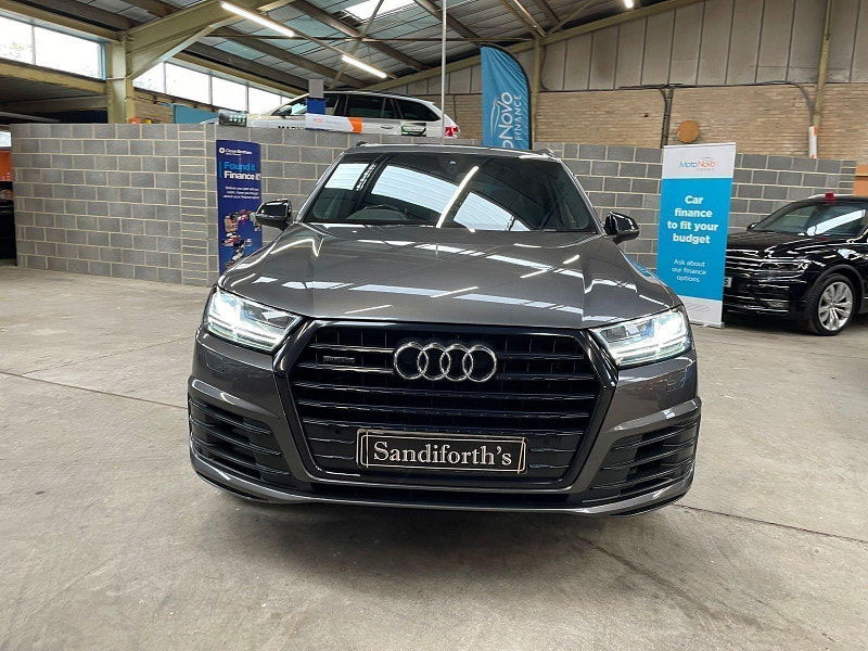 Audi Q7 3.0 TDI QUATTRO BLACK EDITION MHEV 5d 282 BHP SIDE STEPS, 21'S FULL LEATHER 21 INCH 5 SPOKE ALLOYS, BOSE, 5dr Automatic 2025