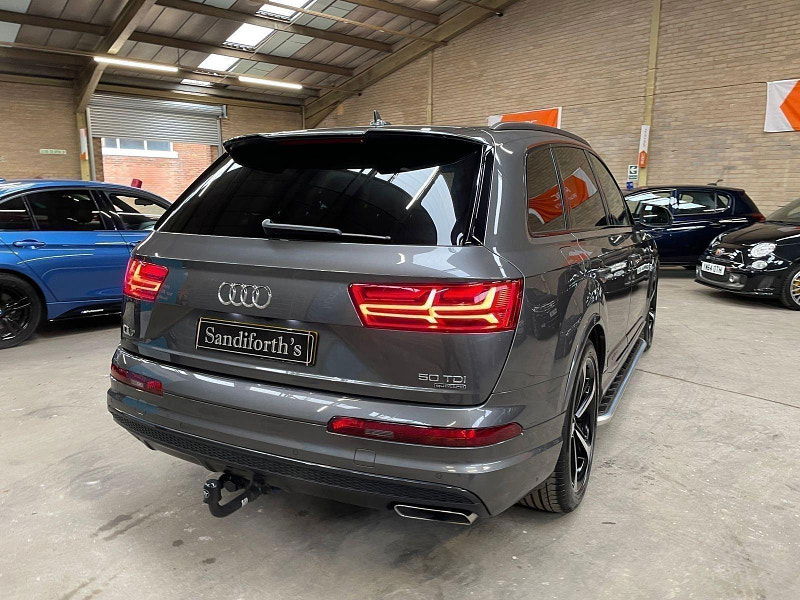 Audi Q7 3.0 TDI QUATTRO BLACK EDITION MHEV 5d 282 BHP SIDE STEPS, 21'S FULL LEATHER 21 INCH 5 SPOKE ALLOYS, BOSE, 5dr Automatic 2025