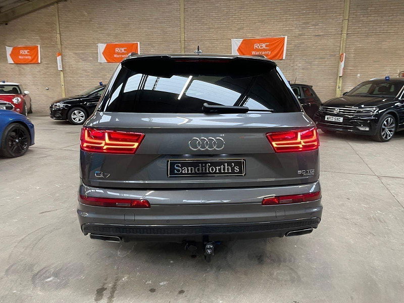 Audi Q7 3.0 TDI QUATTRO BLACK EDITION MHEV 5d 282 BHP SIDE STEPS, 21'S FULL LEATHER 21 INCH 5 SPOKE ALLOYS, BOSE, 5dr Automatic 2025