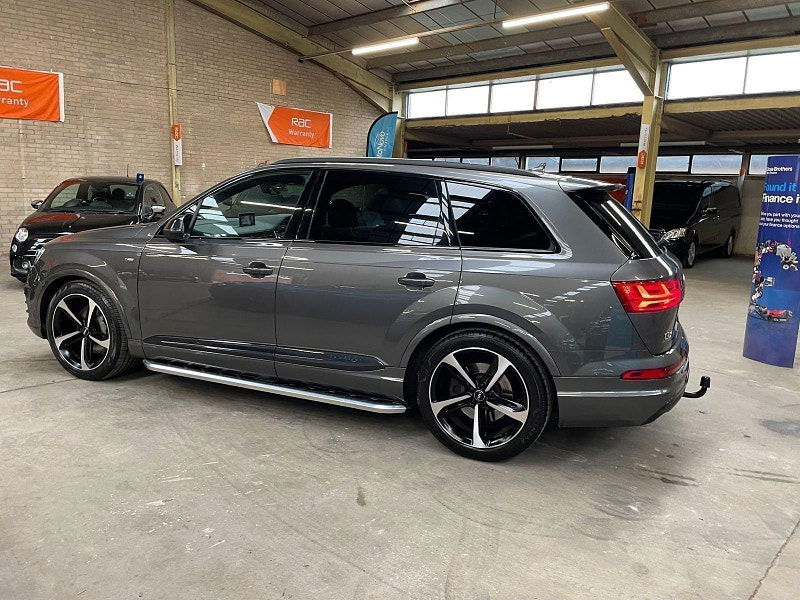 Audi Q7 3.0 TDI QUATTRO BLACK EDITION MHEV 5d 282 BHP SIDE STEPS, 21'S FULL LEATHER 21 INCH 5 SPOKE ALLOYS, BOSE, 5dr Automatic 2025