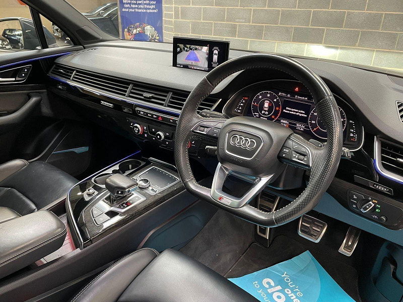 Audi Q7 3.0 TDI QUATTRO BLACK EDITION MHEV 5d 282 BHP SIDE STEPS, 21'S FULL LEATHER 21 INCH 5 SPOKE ALLOYS, BOSE, 5dr Automatic 2025