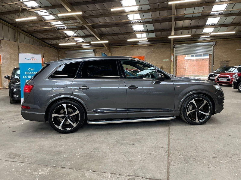 Audi Q7 3.0 TDI QUATTRO BLACK EDITION MHEV 5d 282 BHP SIDE STEPS, 21'S FULL LEATHER 21 INCH 5 SPOKE ALLOYS, BOSE, 5dr Automatic 2025
