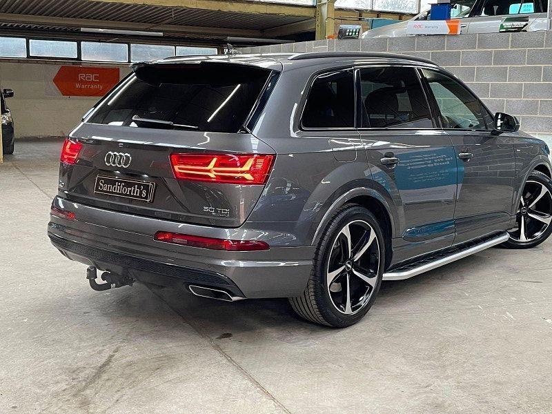 Audi Q7 3.0 TDI QUATTRO BLACK EDITION MHEV 5d 282 BHP SIDE STEPS, 21'S FULL LEATHER 21 INCH 5 SPOKE ALLOYS, BOSE, 5dr Automatic 2025