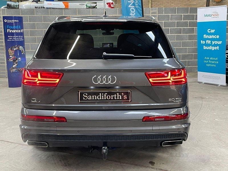 Audi Q7 3.0 TDI QUATTRO BLACK EDITION MHEV 5d 282 BHP SIDE STEPS, 21'S FULL LEATHER 21 INCH 5 SPOKE ALLOYS, BOSE, 5dr Automatic 2025
