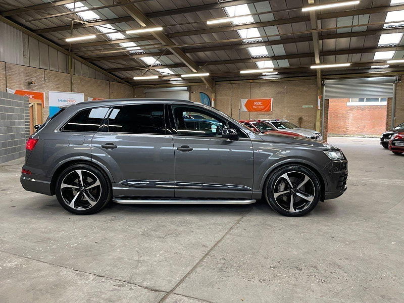 Audi Q7 3.0 TDI QUATTRO BLACK EDITION MHEV 5d 282 BHP SIDE STEPS, 21'S FULL LEATHER 21 INCH 5 SPOKE ALLOYS, BOSE, 5dr Automatic 2025
