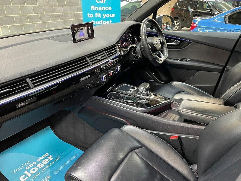 Audi Q7 3.0 TDI QUATTRO BLACK EDITION MHEV 5d 282 BHP SIDE STEPS, 21'S FULL LEATHER 21 INCH 5 SPOKE ALLOYS, BOSE, 5dr Automatic 2025