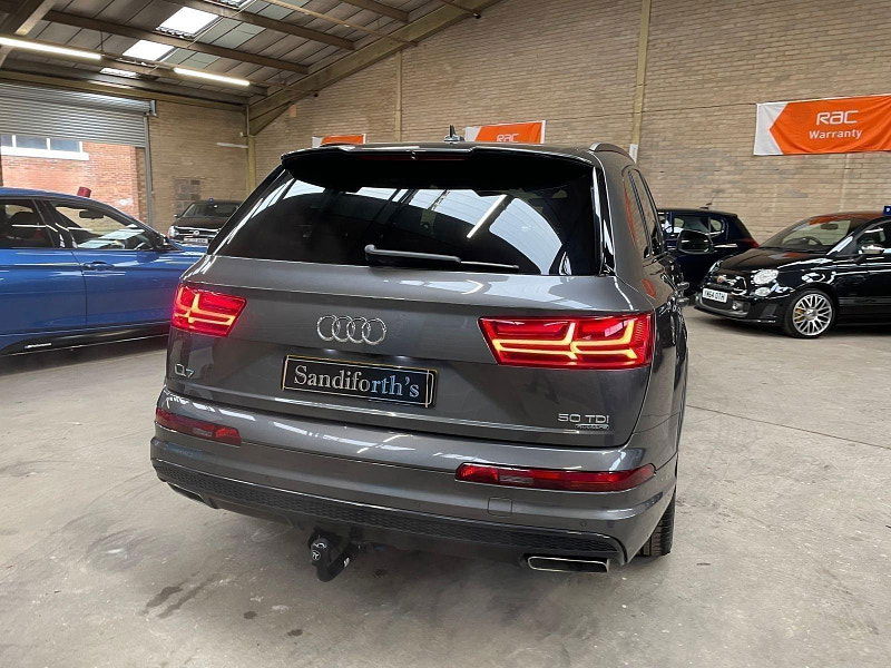 Audi Q7 3.0 TDI QUATTRO BLACK EDITION MHEV 5d 282 BHP SIDE STEPS, 21'S FULL LEATHER 21 INCH 5 SPOKE ALLOYS, BOSE, 5dr Automatic 2025