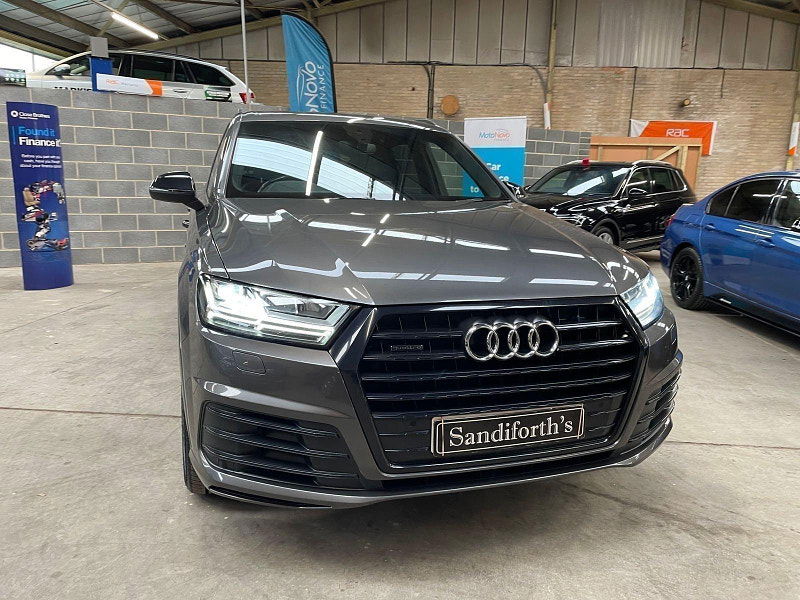 Audi Q7 3.0 TDI QUATTRO BLACK EDITION MHEV 5d 282 BHP SIDE STEPS, 21'S FULL LEATHER 21 INCH 5 SPOKE ALLOYS, BOSE, 5dr Automatic 2025
