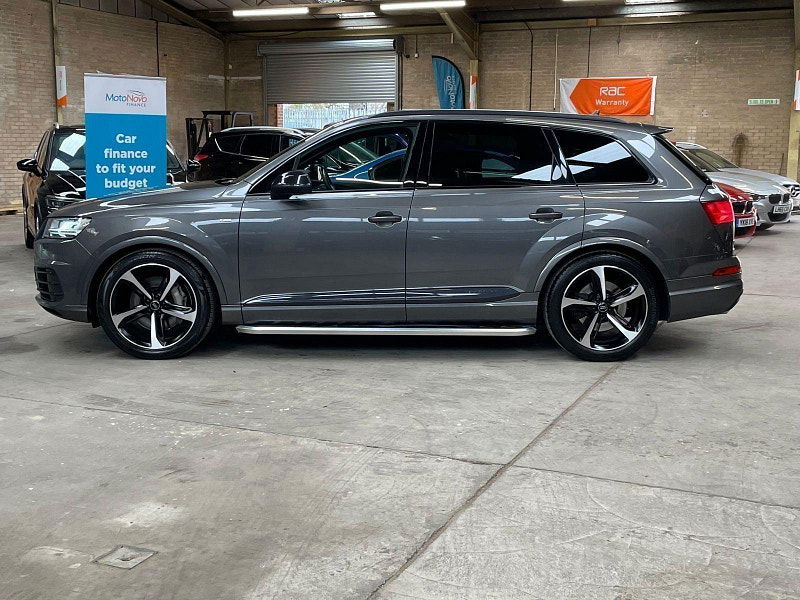 Audi Q7 3.0 TDI QUATTRO BLACK EDITION MHEV 5d 282 BHP SIDE STEPS, 21'S FULL LEATHER 21 INCH 5 SPOKE ALLOYS, BOSE, 5dr Automatic 2025